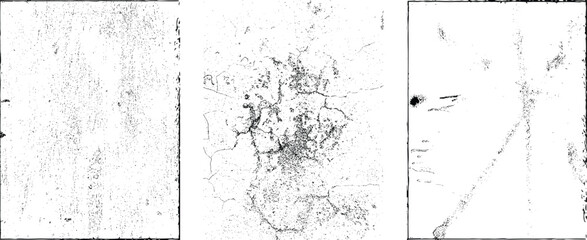 Grunge Urban Backgrounds set.Texture Vector.Dust Overlay Distress Grain ,Simply Place illustration over any Object to Create grungy Effect .abstract,splattered , dirty, texture for your design. 