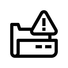 danger icon for your website design, logo, app, UI. 