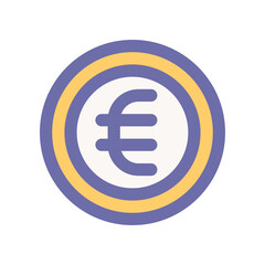 euro icon for your website design, logo, app, UI. 