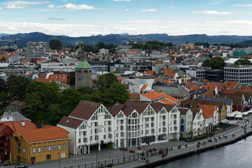 Fototapeta na wymiar Hafeneinfahrt Stavanger