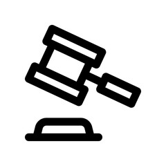 auction icon for your website design, logo, app, UI. 