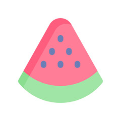 watermelon icon for your website design, logo, app, UI. 