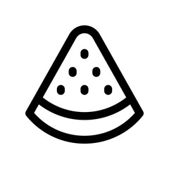watermelon icon for your website design, logo, app, UI. 