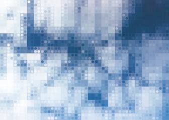 Vector blurred background - storm cloudy sky