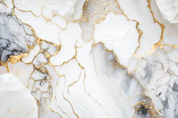Ai generated white marble background