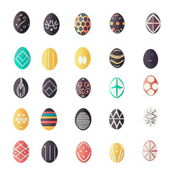 Easter Eggs Pack Icon Graphic v2