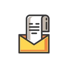 letter envelope icon png image with transparent background