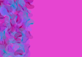 Cartoon candy jelly beans background for kids and notebooks and study accessories and shops packaging and wrapping paper