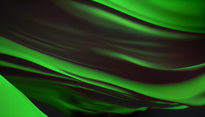Isolate green background, textures, one colour concept, generative ai