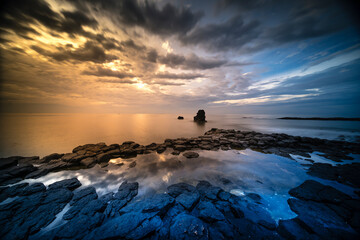 Famous Landscape Thach Ky Dieu Tau in Tinh Khe commune, Son Tinh District, Quang ngai Province,...