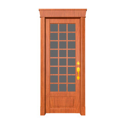 wooden door
