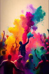 Happy Holi, Generative Ai