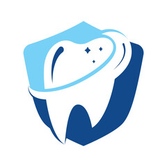 Dental logo Template vector illustration design. Dental Clinic Logo Teeth abstract design vector template.