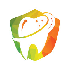 Dental logo Template vector illustration design. Dental Clinic Logo Teeth abstract design vector template.
