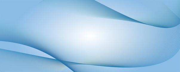 ブルーの水の流れのようなウェーブ背景