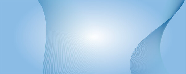 ブルーの水の流れのようなウェーブ背景