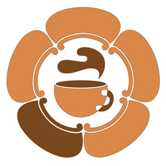 家紋風デザイン / 紅茶