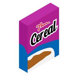 Cereal breakfast food Illustration