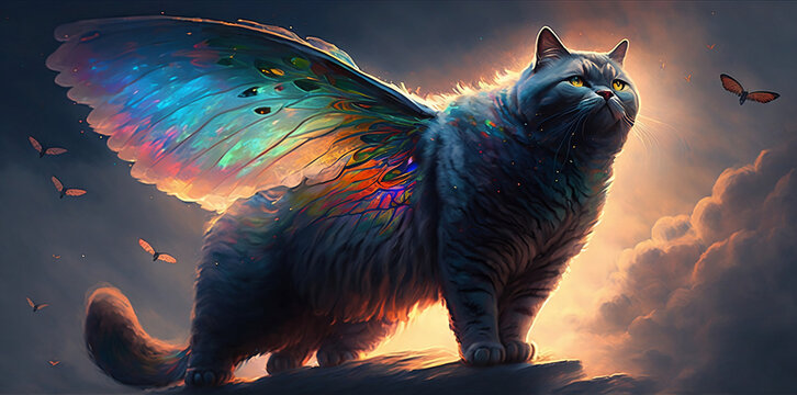 Winged Cat
