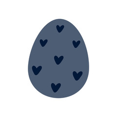 Happy Easter egg illustration