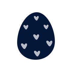 Happy Easter egg illustration