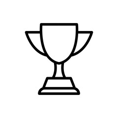  Cup trophy icon vector ilustration flat design..eps