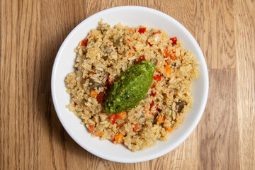 Tabbouleh salad with quinoa