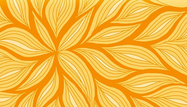 Floral leaf pattern illustration design for printing pr background 