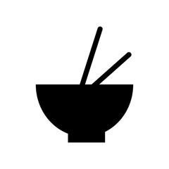 Chinese food icon. sign design on white background..eps
