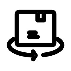 Package and delivery icon
