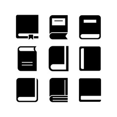 book icon or logo isolated sign symbol vector illustration - high quality black style vector icons
