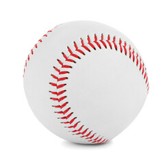 New traditional baseball ball isolated on white