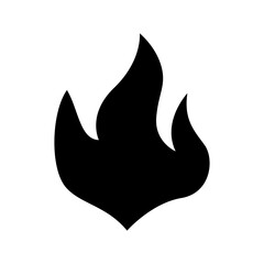 flame icon or logo isolated sign symbol vector illustration - high quality black style vector icons
