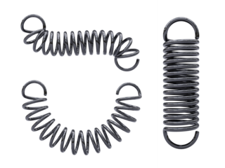 3d Spring isolated