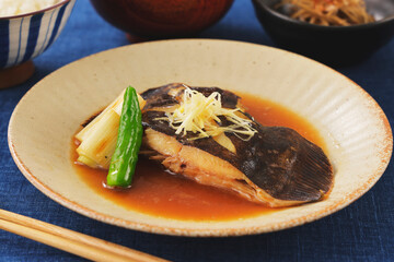 カレイの煮付け