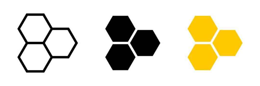 Honeycomb icon set