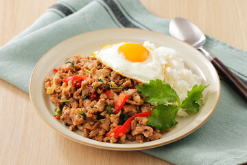 ガパオライス Gaprao rice