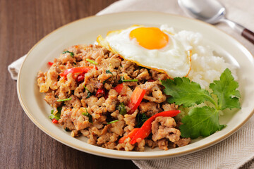 ガパオライス Gaprao rice