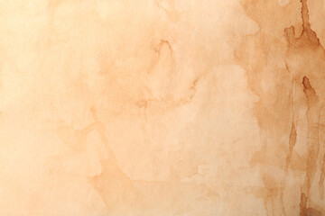 Sheet of old parchment paper as background, top view