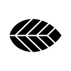 leaf icon or logo isolated sign symbol vector illustration - high quality black style vector icons
