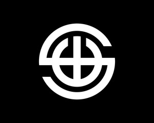 S and W incorporate vector logo