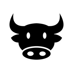 sacred cow icon or logo isolated sign symbol vector illustration - high quality black style vector icons
