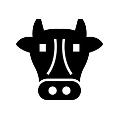 sacred cow icon or logo isolated sign symbol vector illustration - high quality black style vector icons
