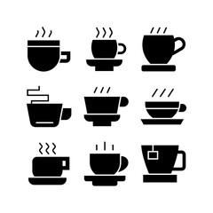 tea icon or logo isolated sign symbol vector illustration - high quality black style vector icons
