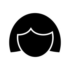 woman icon or logo isolated sign symbol vector illustration - high quality black style vector icons
