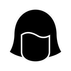 woman icon or logo isolated sign symbol vector illustration - high quality black style vector icons
