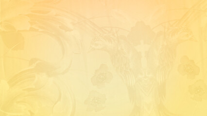 A Floral Textured Background with Bird for Slide Show Presentations