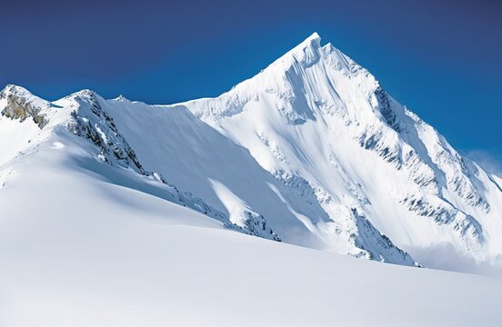 mountain range, mountains, winter mountain landscape, mountain range landscape