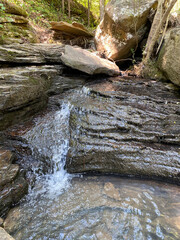 river in the mountains