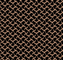 Fototapeta premium Seamless bias pattern. Wave print.